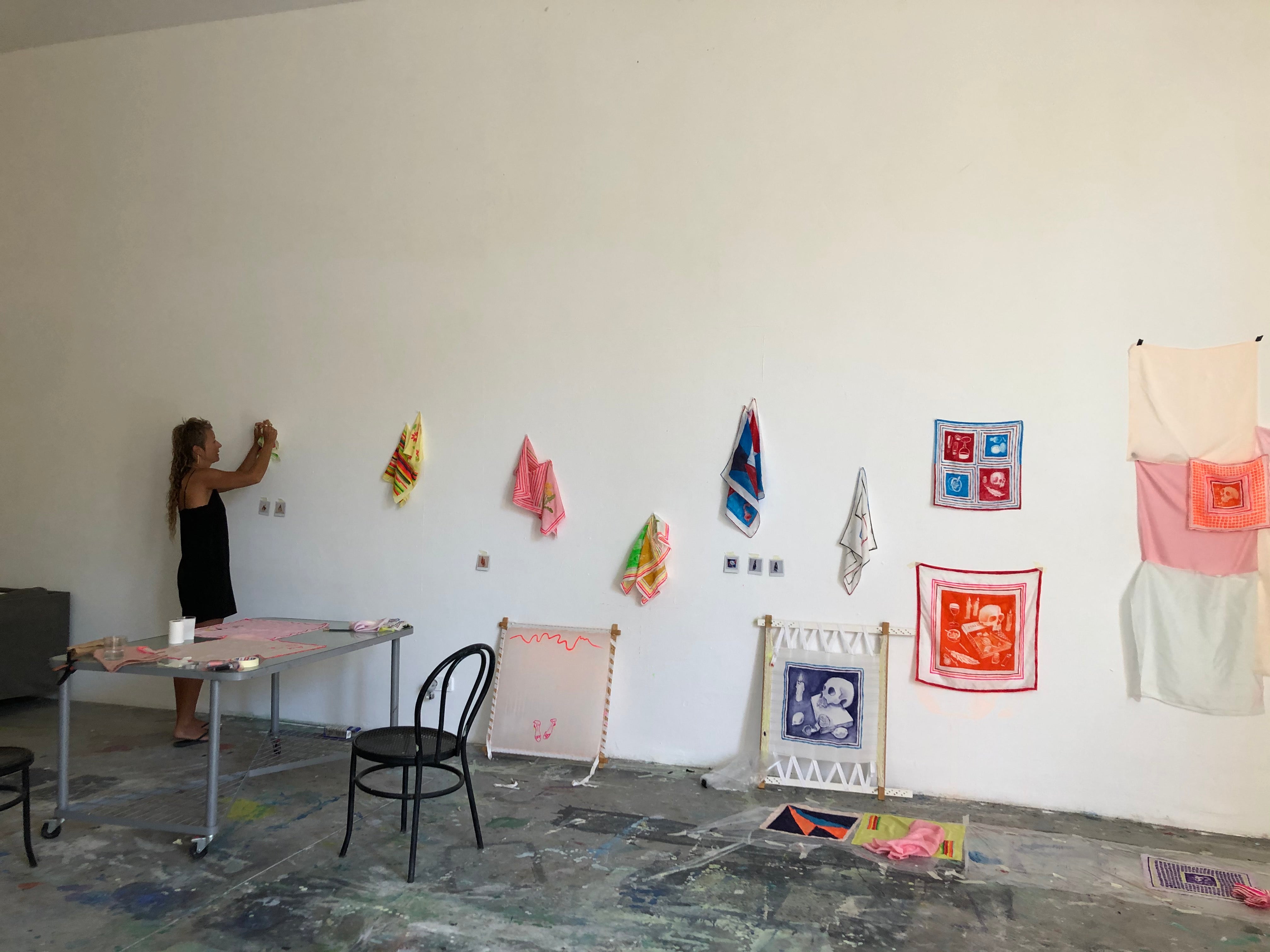 Artists in residence, August 2020
