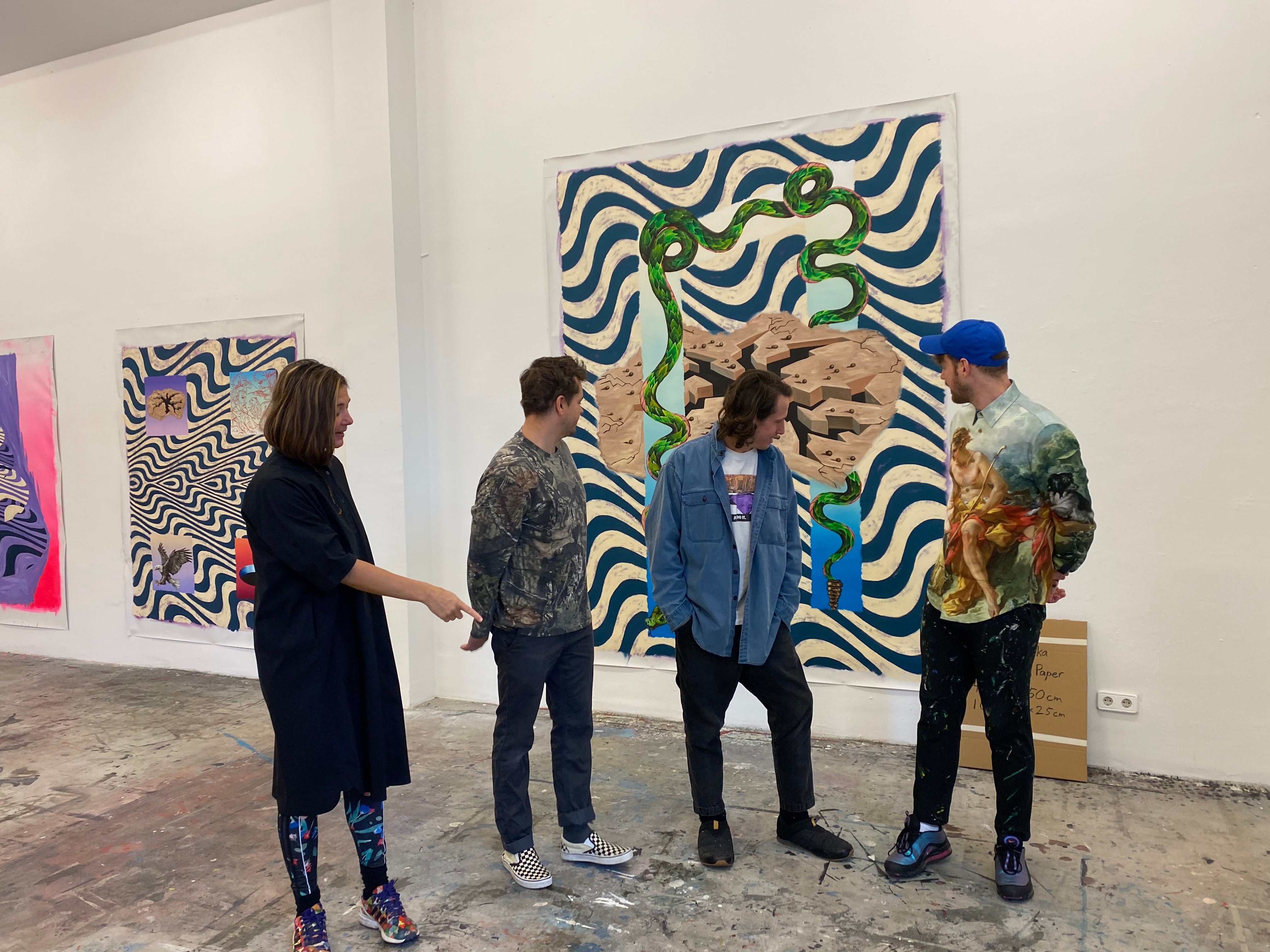 Artists in residence, December 2021